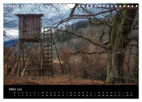 Produktbild: Kanzelkalender 2026 (Wandkalender 2026 DIN A4 quer), CALVENDO Monatskalender