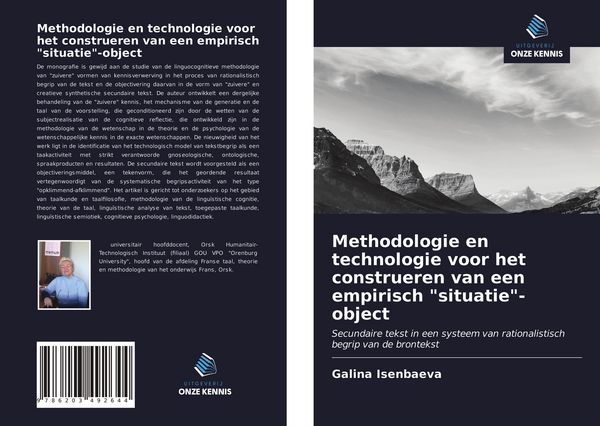 Produktbild: Methodologie en technologie voor het construeren van een empirisch "situatie"-object