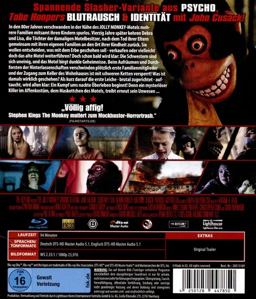 Produktbild: The Jolly Monkey - Motel des Grauens