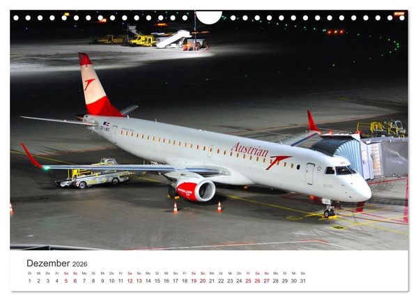 Produktbild: Ein Jahr am Flughafen Stuttgart (Wandkalender 2026 DIN A4 quer), CALVENDO Monatskalender