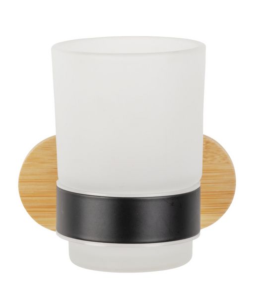 Produktbild: Turbo-Loc&reg; Zahnputzbecher Mod. Orea Uno Bamboo, Befestigen ohne bohren