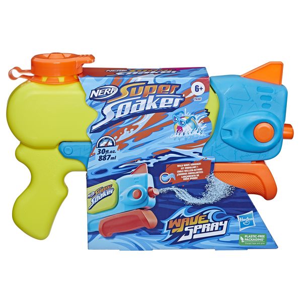 Produktbild: Hasbro F63975L0 - Nerf Super Soaker Wave Spray, Wasserpistole