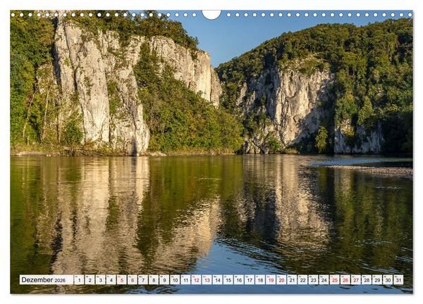 Produktbild: Deutsche Fl&uuml;sse - An der Donau (Wandkalender 2026 DIN A3 quer), CALVENDO Monatskalender