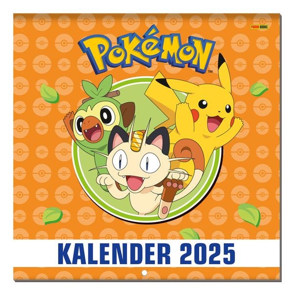 Pokémon: Kalender 2025 - Wandkalender  Thalia