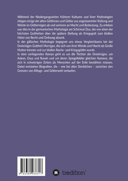 Produktbild: Wie die T&ouml;chter der Dreieinigen Morr&iacute;gan das Licht der Welt erblickten