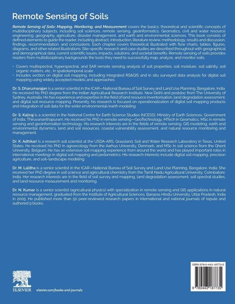 Produktbild: Remote Sensing of Soils