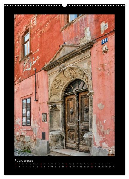 Produktbild: Cesky Krumlov Krumau (hochwertiger Premium Wandkalender 2026 DIN A2 hoch), Kunstdruck in Hochglanz