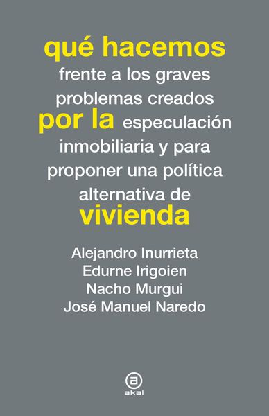 Produktbild: Qu&eacute; hacemos por la vivienda