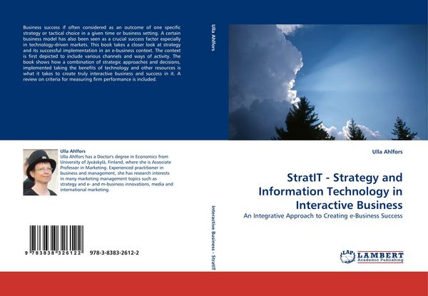 Produktbild: StratIT - Strategy and Information Technology in Interactive Business