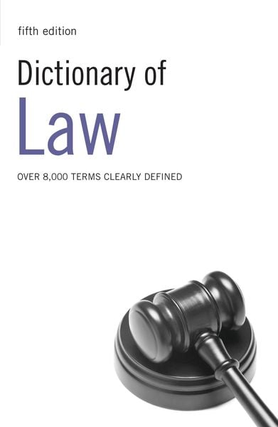 Produktbild: Dictionary of Law