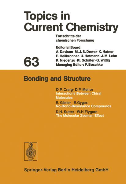Produktbild: Bonding and Structure