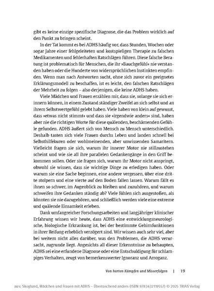 Produktbild: M&auml;dchen und Frauen mit ADHS