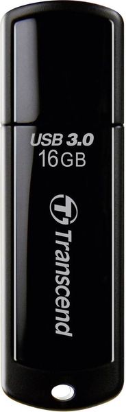 Transcend JetFlash® 700 USB-Stick 16 GB Schwarz TS16GJF700 USB 3.2 Gen 1 (USB 3.0)