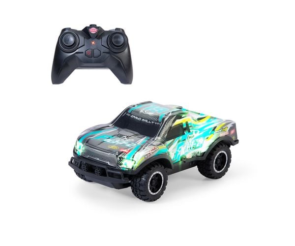 Produktbild: Dickie Toys 201103016 RC Glow Truggy 1:24 RC Einsteiger Modellauto Elektro Truggy