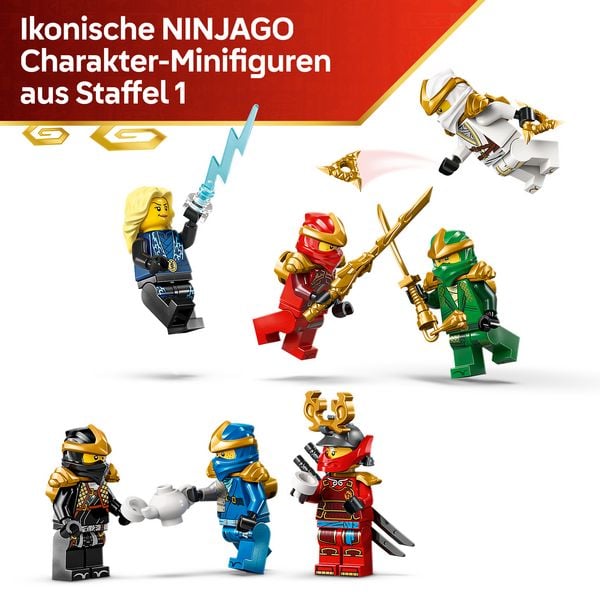 Produktbild: LEGO NINJAGO 71866 15-j&auml;hriges Jubil&auml;um: Ninja-Charaktere zum Ausstellen