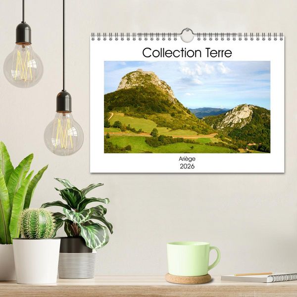 Produktbild: Collection Terre Ari&egrave;ge (Calendrier mural 2026 DIN A4 vertical), CALVENDO calendrier mensuel