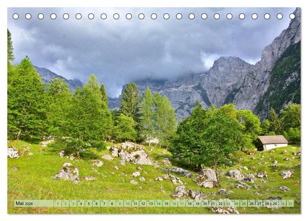 Produktbild: Slowenien - Impressionen eines Naturjuwels (Tischkalender 2026 DIN A5 quer), CALVENDO Monatskalender