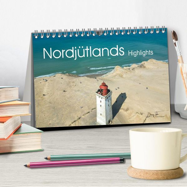 Produktbild: Nordj&uuml;tlands Highlights (Tischkalender 2026 DIN A5 quer), CALVENDO Monatskalender