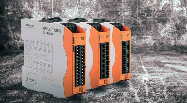 Produktbild: Kunbus Revolution Pi by RevPi DIO PR100197 SPS-Erweiterungsmodul 24V