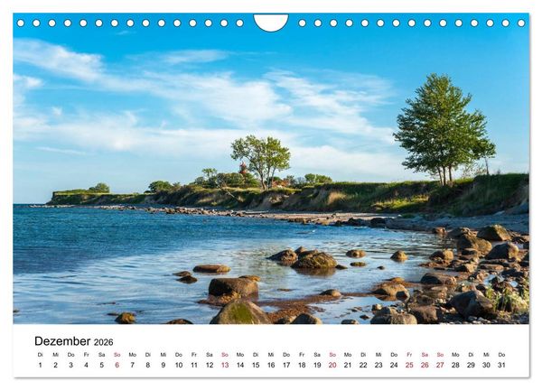 Produktbild: Fehmarn - "fe mer" nat&uuml;rlich "am Meer gelegen" (Wandkalender 2026 DIN A4 quer), CALVENDO Monatskalender