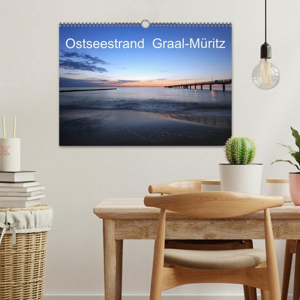 Produktbild: Ostseestrand Graal-M&uuml;ritz (Wandkalender 2026 DIN A3 quer), CALVENDO Monatskalender