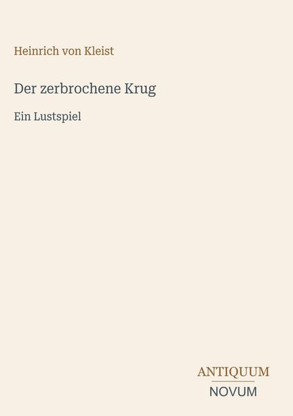 Produktbild: Der zerbrochene Krug
