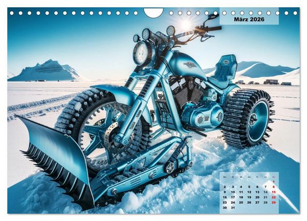 Produktbild: Custom Dreams - Showbike Wonders (Wandkalender 2026 DIN A4 quer), CALVENDO Monatskalender