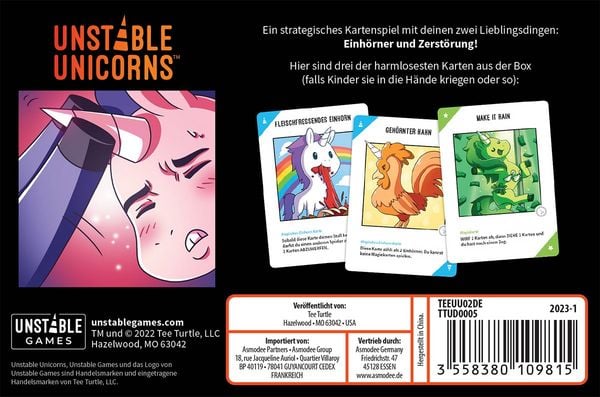 Produktbild: Unstable Unicorns NSFW