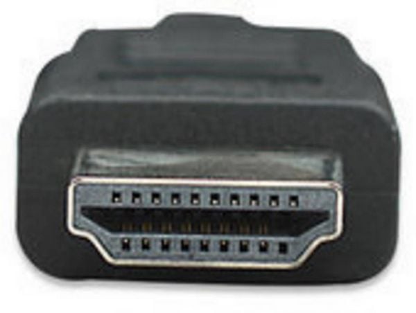 Produktbild: Manhattan HDMI Anschlusskabel HDMI-A Stecker, HDMI-A Stecker 5.00 m Schwarz 323239-CG 4K UHD, Audio Return Channel HDMI-Kabel