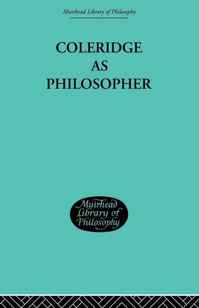Produktbild: Coleridge as Philosopher
