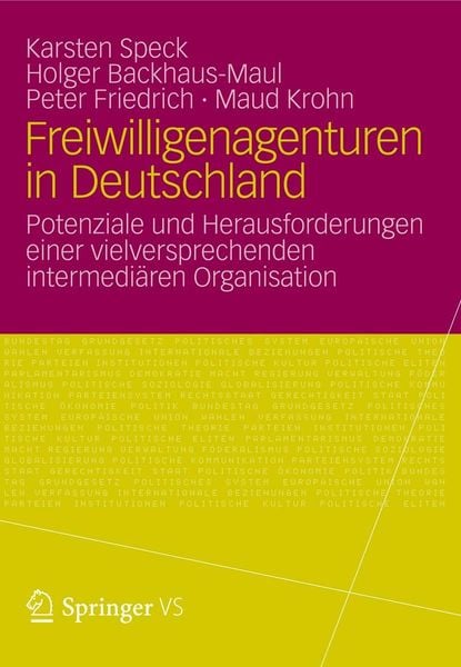 Produktbild: Freiwilligenagenturen in Deutschland