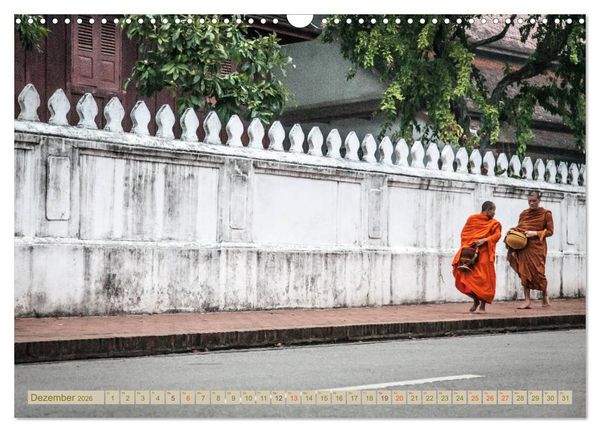 Produktbild: Laos - eine Bildreise (Wandkalender 2026 DIN A3 quer), CALVENDO Monatskalender