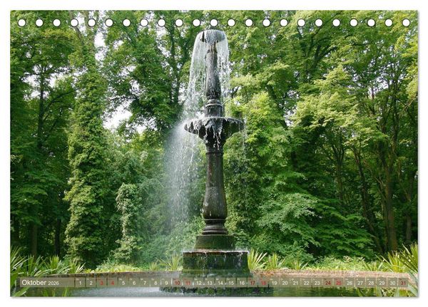 Produktbild: Die Pfaueninsel in Berlin (Tischkalender 2026 DIN A5 quer), CALVENDO Monatskalender