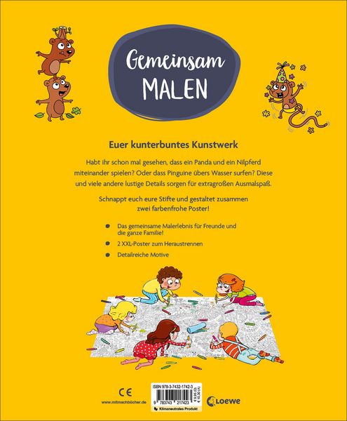 Produktbild: Gemeinsam malen - Tiere