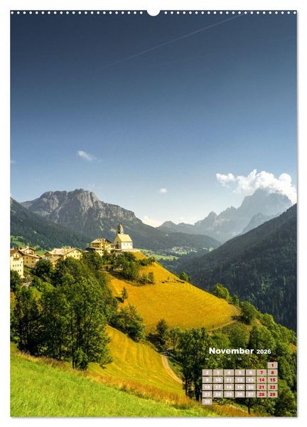 Produktbild: Dolomiten, ein Meer aus Bergen by VogtArt (Wandkalender 2026 DIN A2 hoch), CALVENDO Monatskalender