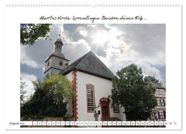 Produktbild: Mein Dreieich (Wandkalender 2026 DIN A2 quer), CALVENDO Monatskalender