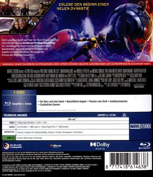 Produktbild: Ant-Man and the Wasp - Quantumania