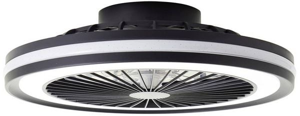 Produktbild: Brilliant G99280/06 Palmero LED-Deckenleuchte mit Ventilator LED-Modul 40W Schwarz