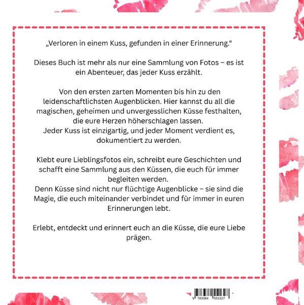 Produktbild: K&uuml;sse, die die Welt anhalten -Die Bucket List unserer sch&ouml;nsten Momente