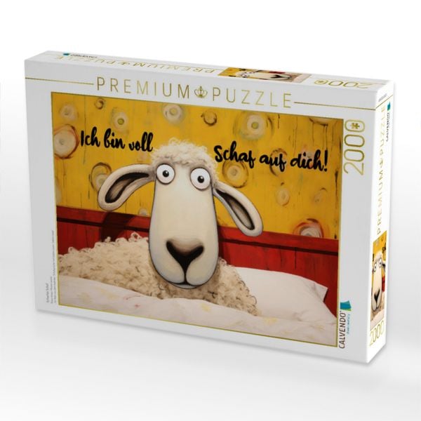 Produktbild: CALVENDO Puzzle Scharfes Schaf | 2000 Teile Lege-Gr&ouml;&szlig;e 90x67cm Foto-Puzzle f&uuml;r gl&uuml;ckliche Stunden