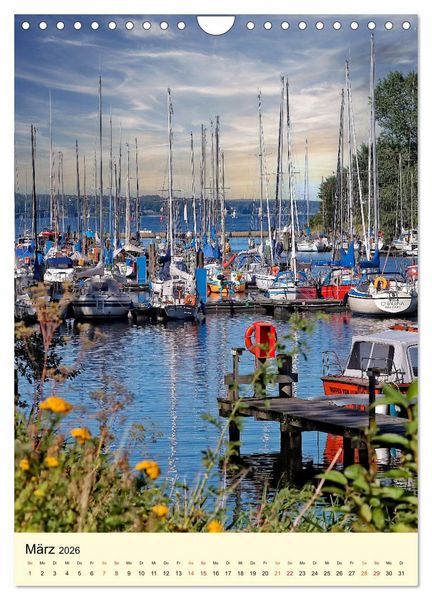Produktbild: Flensburg - so bezaubernd (Wandkalender 2026 DIN A4 hoch), CALVENDO Monatskalender
