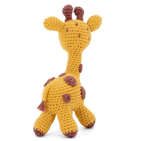 Produktbild: gr&uuml;ndl H&auml;keltier Giraffe Gina, N&auml;hset, H&auml;kelset
