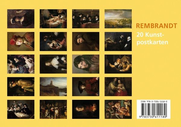 Produktbild: Postkarten-Set Rembrandt