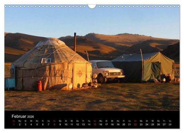 Produktbild: Kirgistan 2026 (Wandkalender 2026 DIN A3 quer), CALVENDO Monatskalender