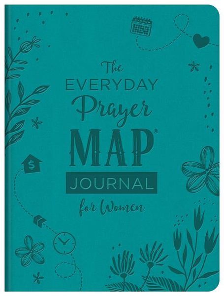 Produktbild: The Everyday Prayer Map Journal for Women: Devotional Inspiration Plus Prayer Maps