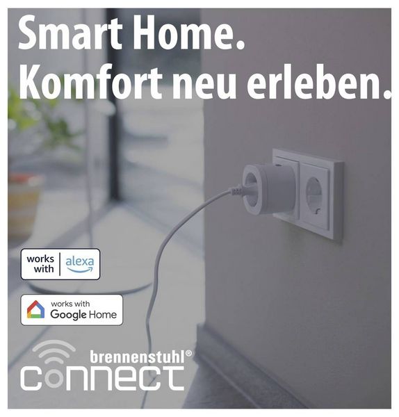 Produktbild: Brennenstuhl Connect 1294850100 Steckdose Innenbereich 3860 W (1294850100)