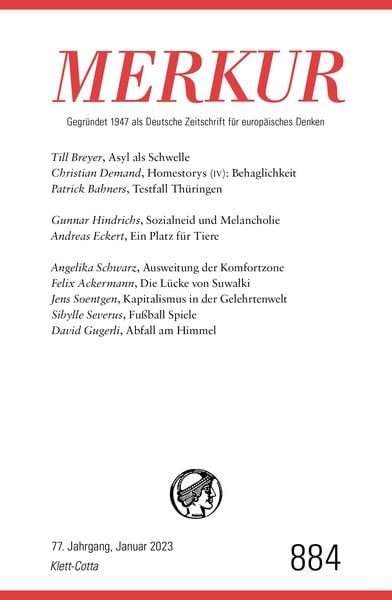 Produktbild: MERKUR Gegr&uuml;ndet 1947 als Deutsche Zeitschrift f&uuml;r europ&auml;isches Denken - 1/2023