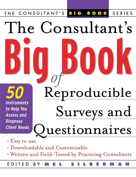 Produktbild: The Consultant's Big Book of Reproducible Surveys and Questionnaires