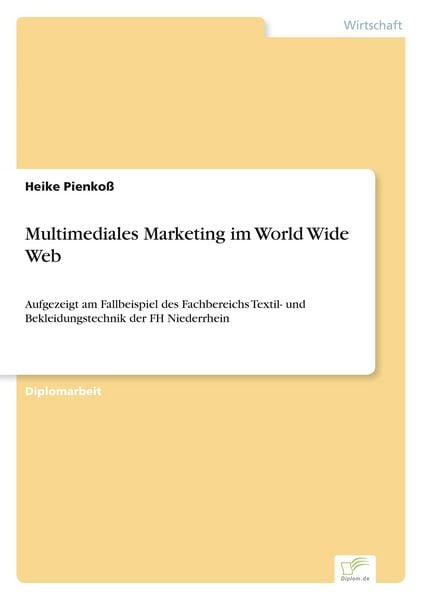 Produktbild: Multimediales Marketing im World Wide Web