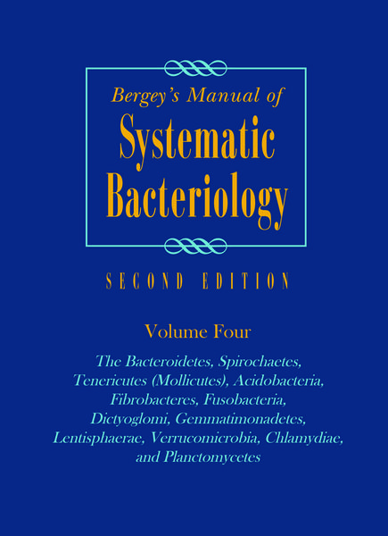 Produktbild: Bergey's Manual of Systematic Bacteriology